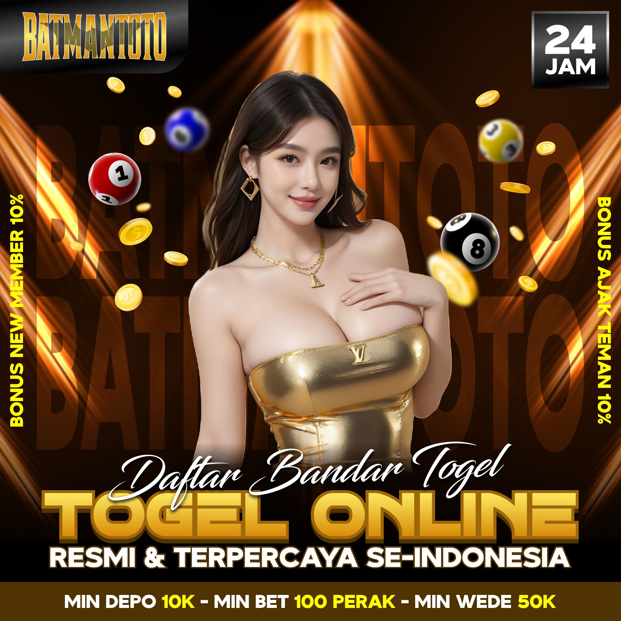 BATMANTOTO - Agen Bandar Togel Terpercaya & Link Bermain Toto Togel Macau 4D Online